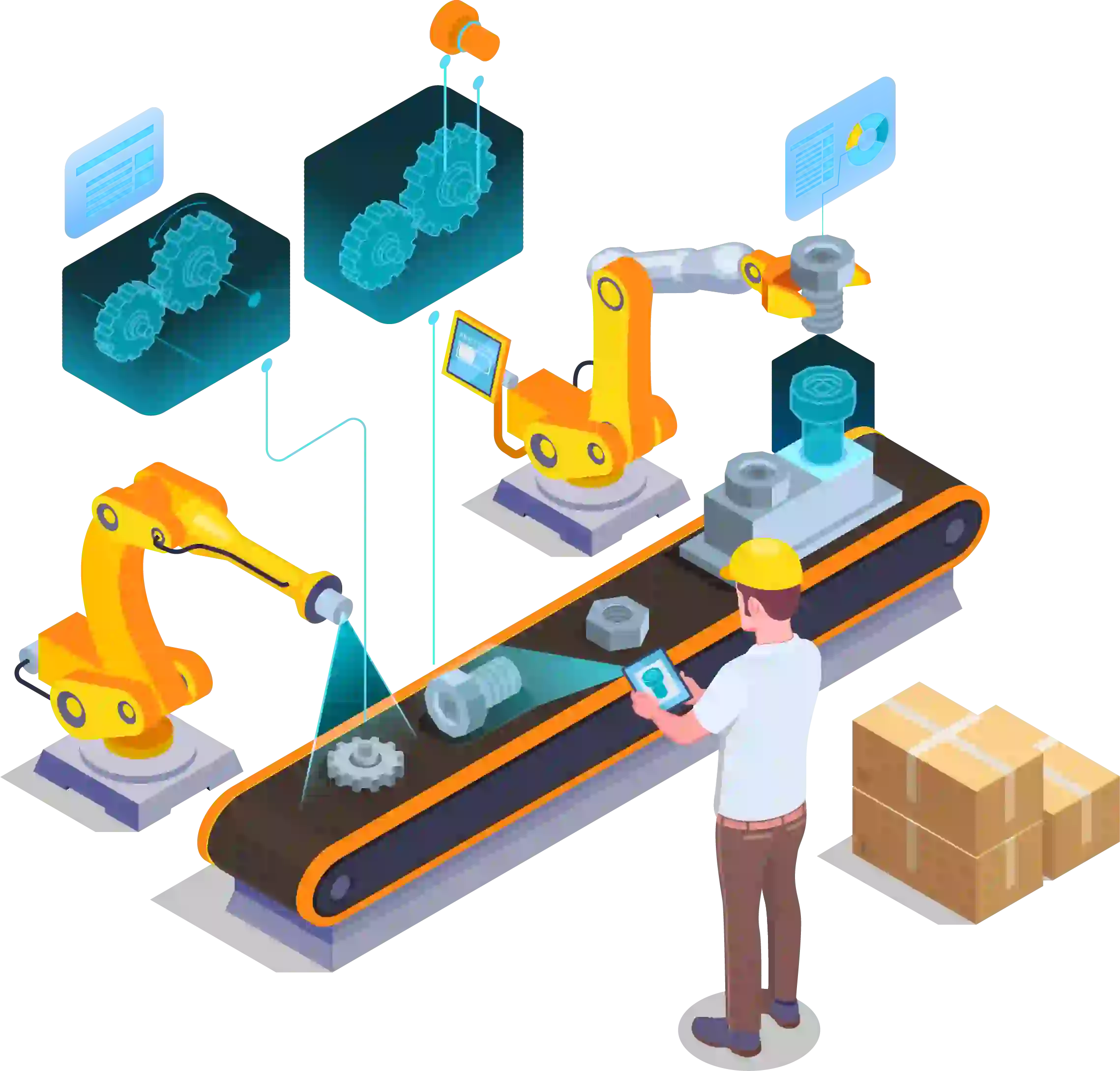 rpa in manufacturing,rpa use cases in manufacturing,robotic process automation in manufacturing,rpa for manufacturing